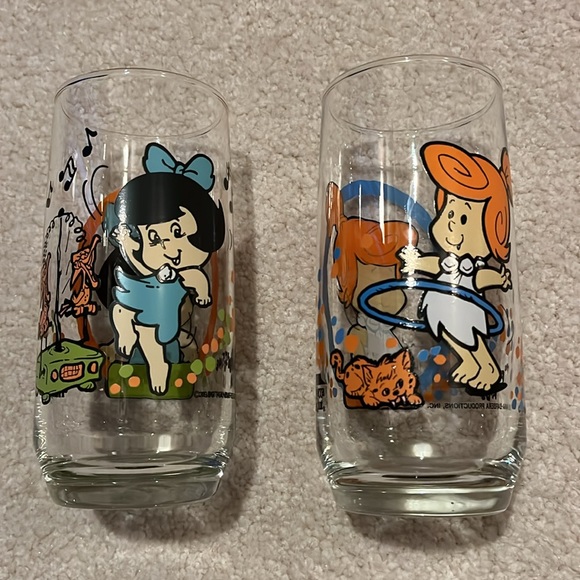 Vintage Flintstone Kids Glasses - Picture 3 of 4